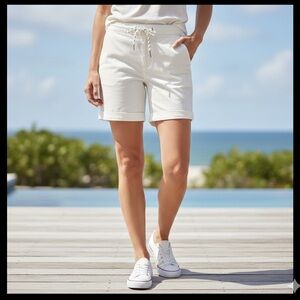 Last Chance! Polo Ralph Lauren White Bermuda Shorts Sz 16